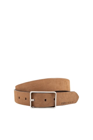 Ceinture en cuir - Marron - IKKS