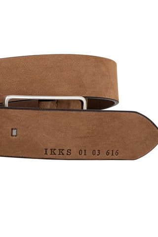 Ceinture en cuir - Marron - IKKS