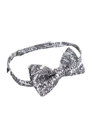 Nœud papillon - Blanc et noir - IKKS