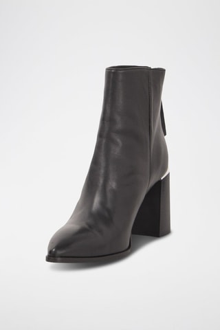Boots subidas em couro - Preto - IKKS