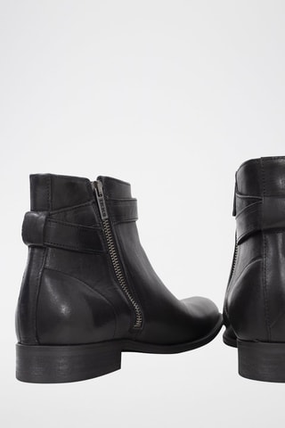 Boots en cuir de veau - Marron foncé - IKKS
