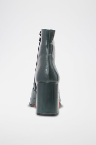 Bottines en cuir - Vert