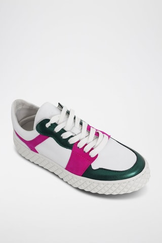 Sneakers in pelle - Bianco - One Step