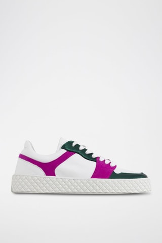 Sneakers in pelle - Bianco - One Step