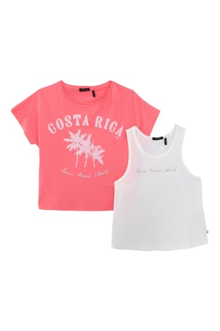 T-shirt e camisola de alças - Rosa - IKKS
