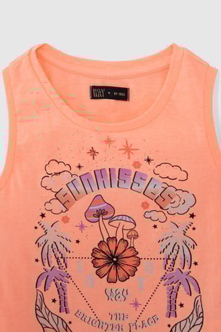 T-shirt - Laranja - IKKS