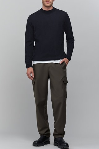 Camisola de lã - Antracite mesclado