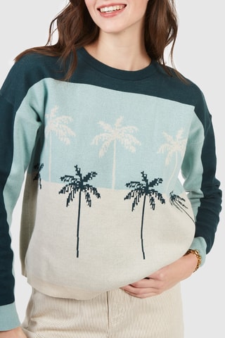 Camisola - Verde e azul - I.Code