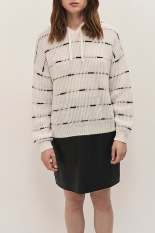 Camisola com capuz - Marfim - One Step