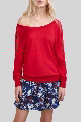 Cardigã - Vermelho - IKKS