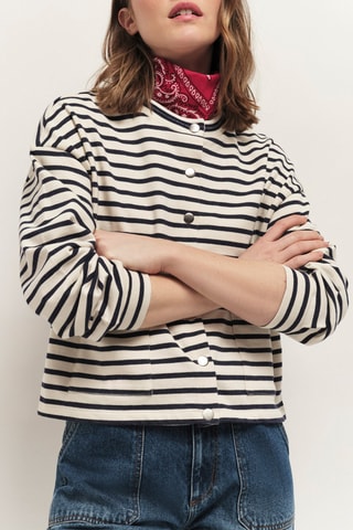 Casaco de malha - Azul-marinho - One Step