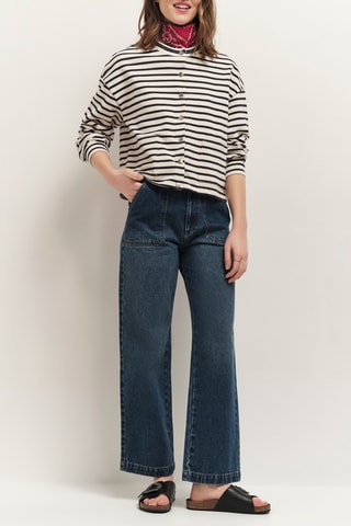 Casaco de malha - Azul-marinho - One Step