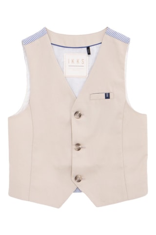 Gilet de costume - Beige - IKKS