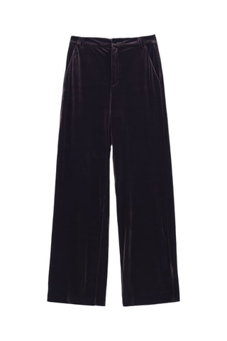 Pantalon en velours - Marron
