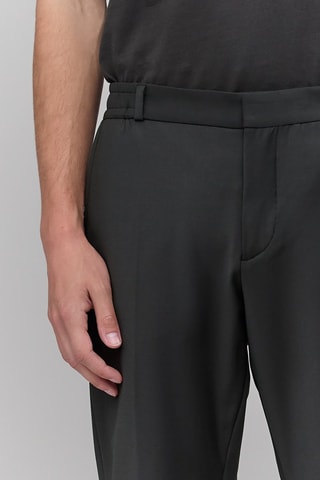 Pantalon de costume en laine - Vert foncé