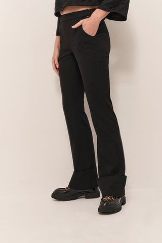Pantalon bootcut - Noir