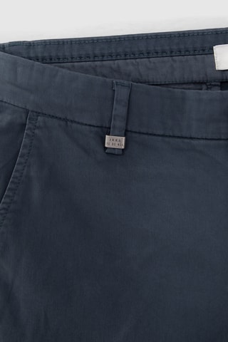 Calças chino slim - Azul - IKKS
