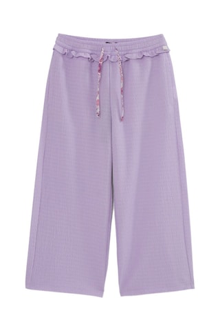 Pantalon wide legs - Violet - IKKS