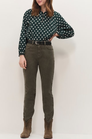 Pantalon relaxed - Kaki  - One Step