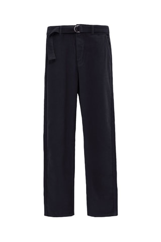 Pantalon relaxed en velours - Noir - IKKS