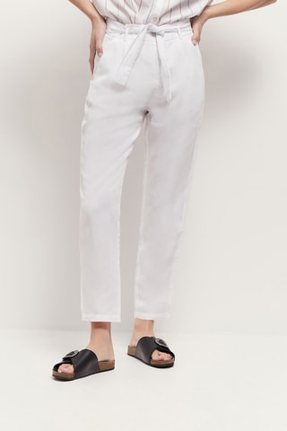 Pantalon carotte - Blanc - One Step