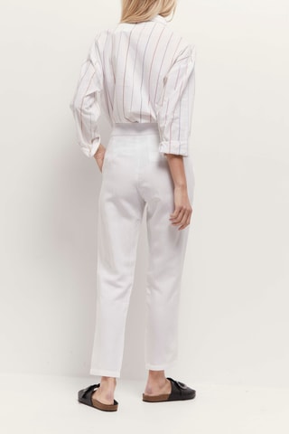 Pantalon carotte - Blanc - One Step