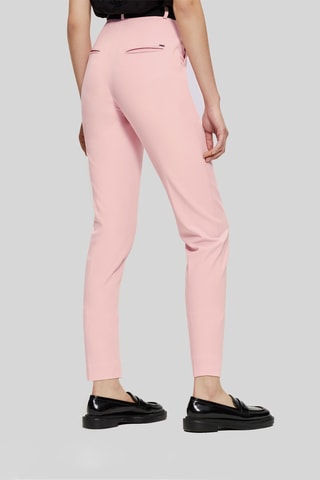 Pantalon droit taille haute. - Rose - IKKS