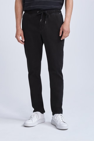 Calças de ganga em algodão biológico - Preto - IKKS