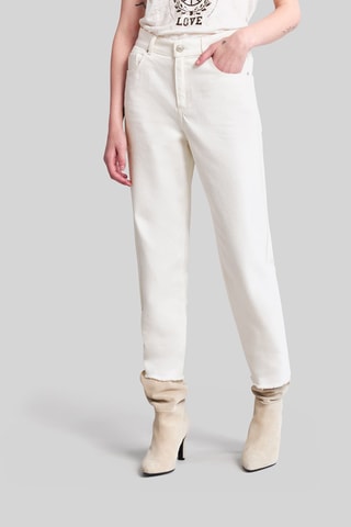 Jean boyfriend - Blanc - IKKS