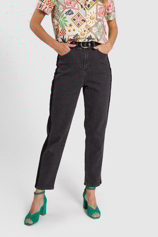 Jean boyfriend - Noir - I.Code