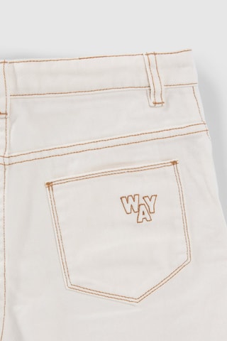 Short en jean - Ecru - IKKS Junior