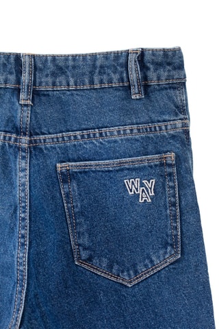 Jean en coton biologique - Bleu - IKKS Junior