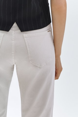 Jean slouchy 7/8 - Beige - IKKS