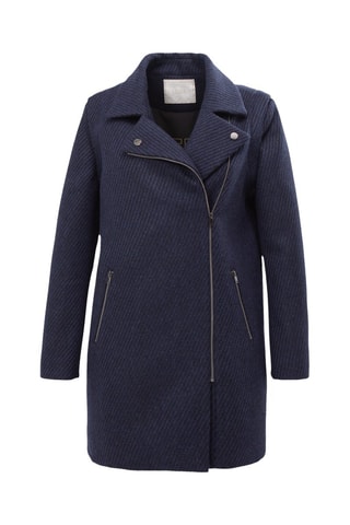 Manteau en laine - Bleu marine