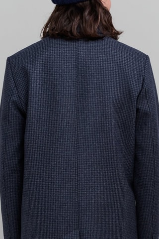 Manteau en laine - Bleu marine