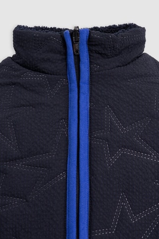 Manteau réversible - Bleu marine