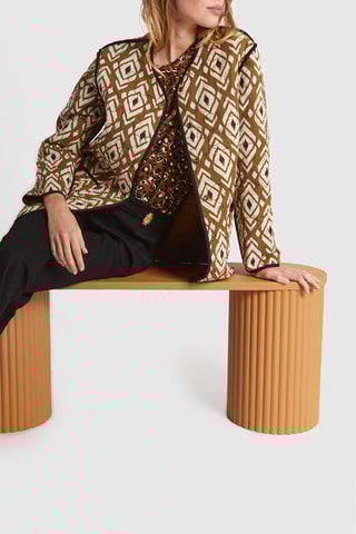 Manteau réversible - Camel - I.Code