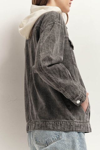 Veste à capuche - Gris foncé - One Step