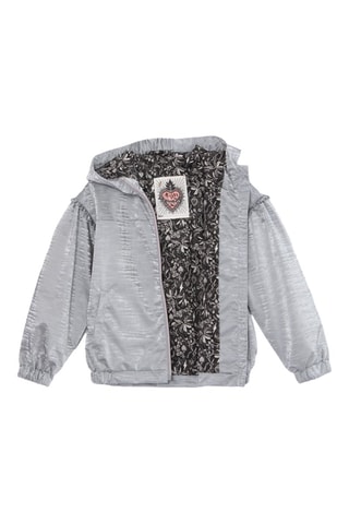 Coupe-vent à capuche - Argenté - IKKS