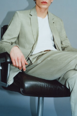 Veste en lin - Pistache - IKKS