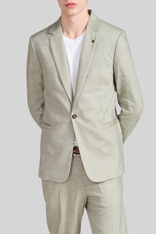 Veste en lin - Pistache - IKKS