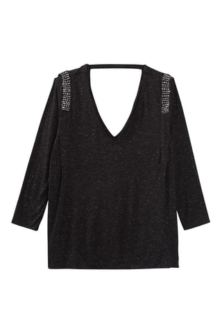 Top - Preto mesclado