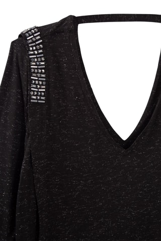 Top - Preto mesclado