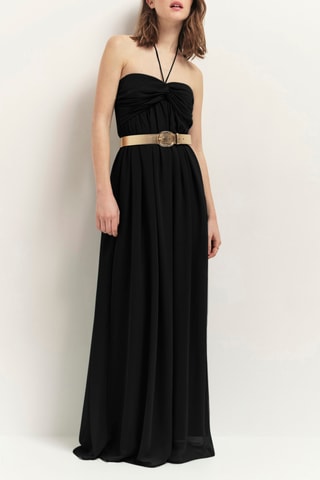 Robe longue - Noir - One Step
