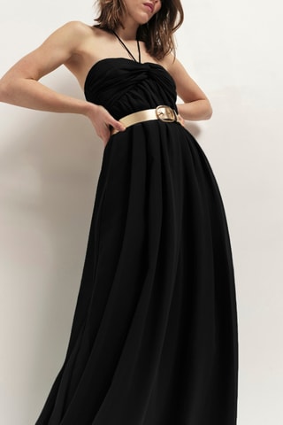 Robe longue - Noir - One Step