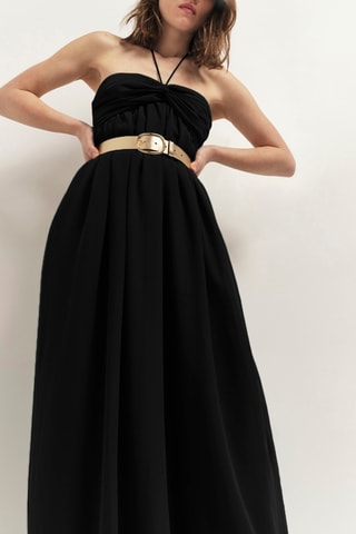 Robe longue - Noir - One Step