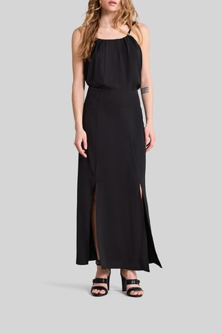 Robe longue - Noir - IKKS