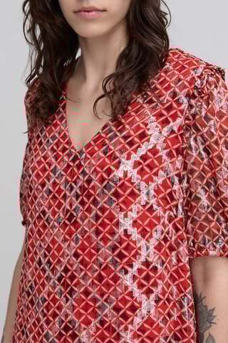 Vestido direito - Vermelho - IKKS