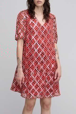 Vestido direito - Vermelho - IKKS