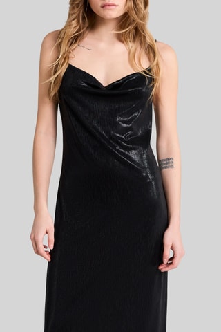 Robe midi - Noir - IKKS